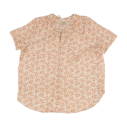 White Floral Button Down