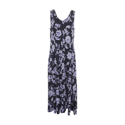 Black Floral Maxi Dress