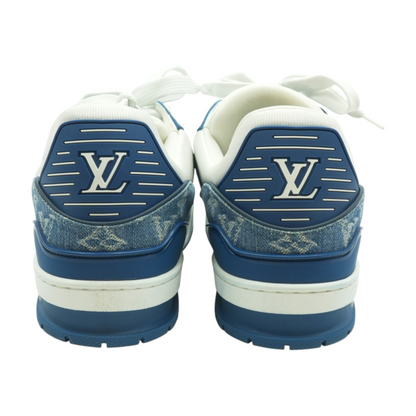 LV Trainer Sneaker in Light Blue