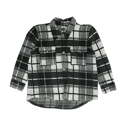 Black Plaid Jacket