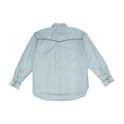 Blue Check Long Sleeve Button Down