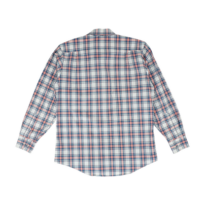 Multi Plaid Long Sleeve Button Down