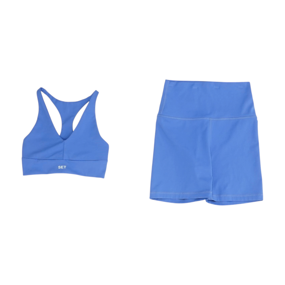 Blue Solid Active Set