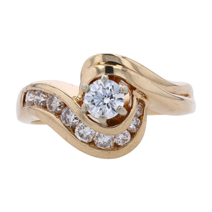 3/4 ctw 14K Yellow Gold Diamond Fashion Ring