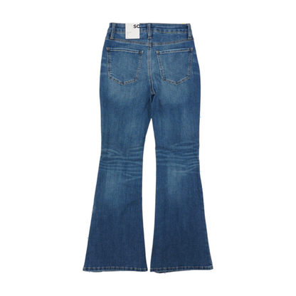 Blue Wide Leg Jeans