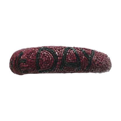 Burgundy Game Day Headband