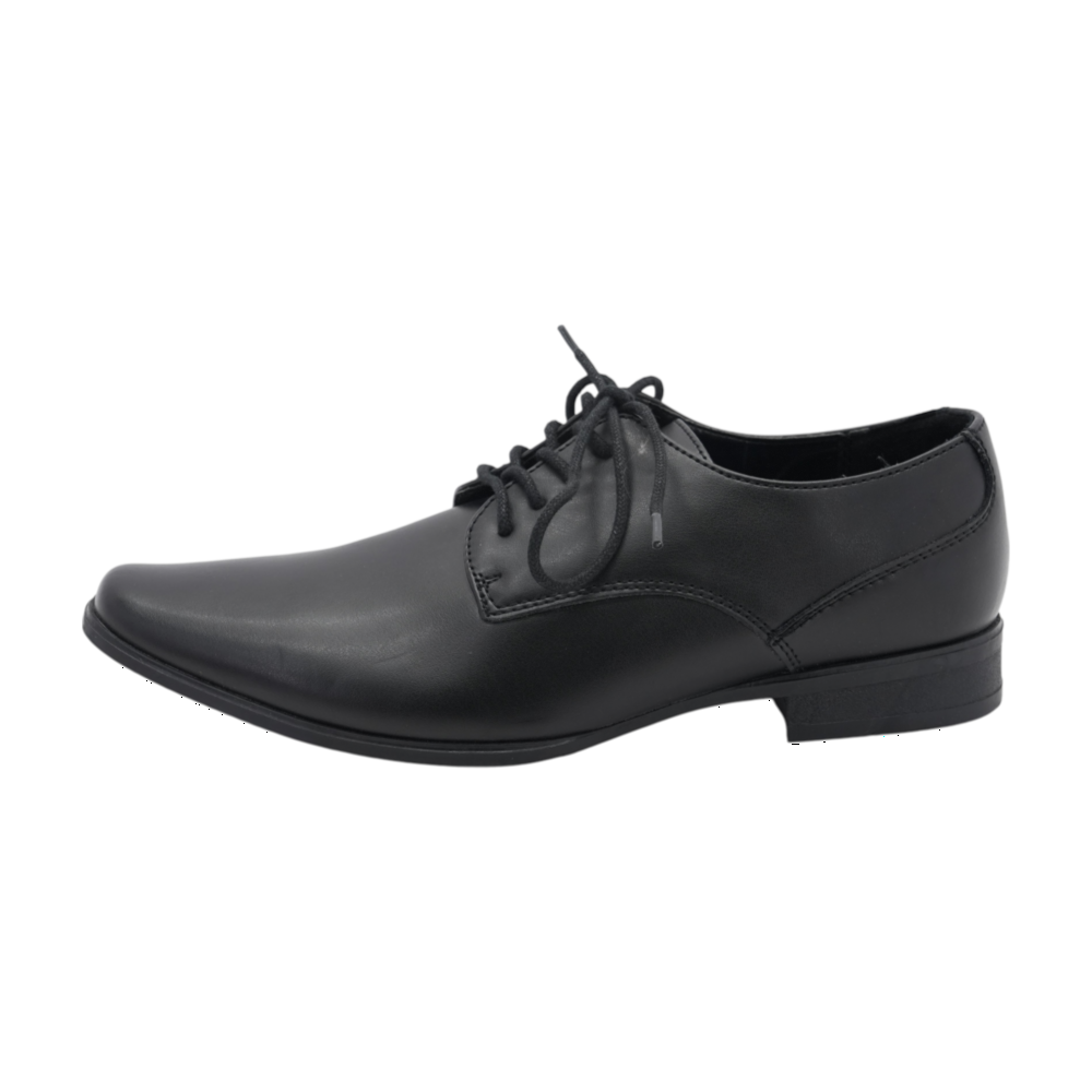 Black Lace-Up Dress Shoes