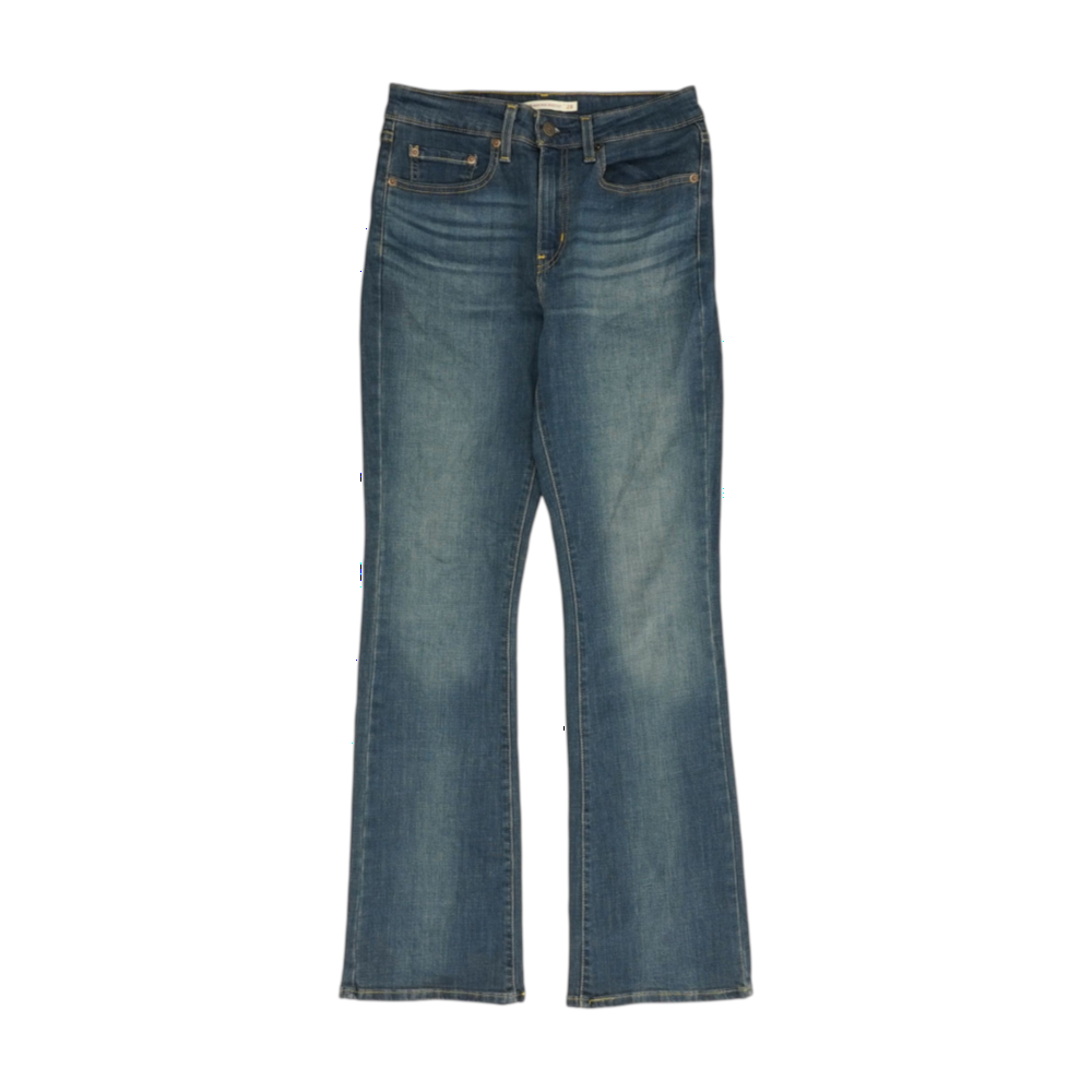 725 Navy Bootcut Jeans
