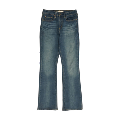 725 Navy Bootcut Jeans