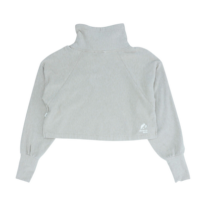 Tan Solid Sweatshirt Pullover