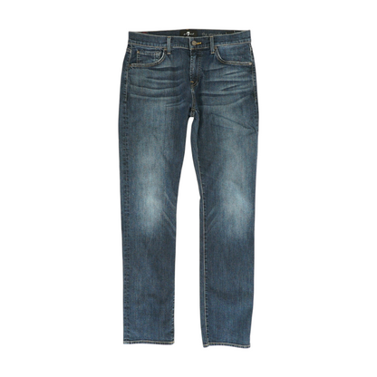 Navy Straight Jeans