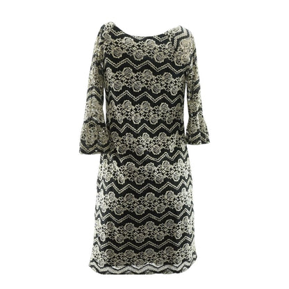 Tan Misc Midi Dress