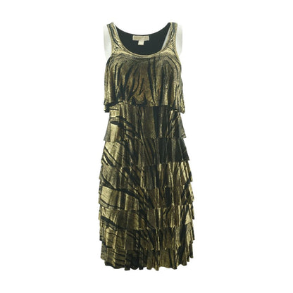 Gold Midi Dress