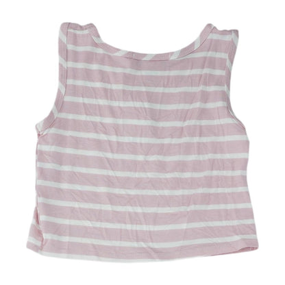 Pink Striped Tank T Shirt