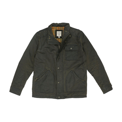Brown Solid Jacket