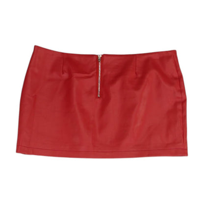 Red Mini Skirt