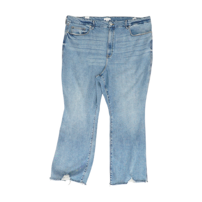 Blue Bootcut Jeans
