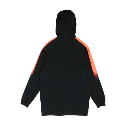 Black Solid Hoodie Pullover