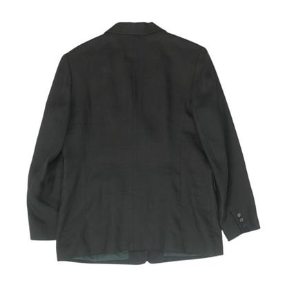 Black Solid Blazer