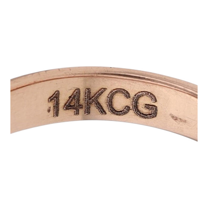 14K Rose Gold Band
