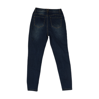 Blue Tapered Jeans