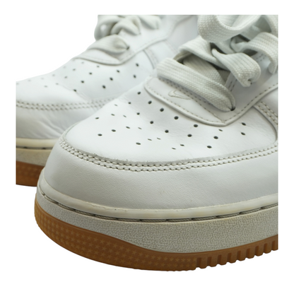 AF1 '07 White Gum Low-Top Athletic Shoes