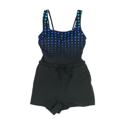 Blue Polka Dot One-Piece
