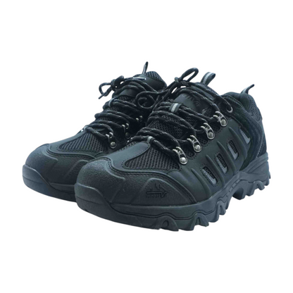 Black Low-Top Athletic Shoes