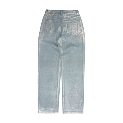 Blue Straight Jeans
