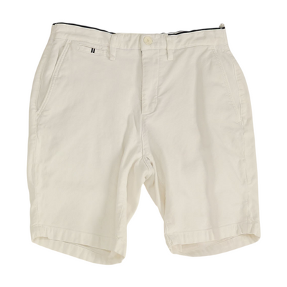 White Denim Shorts