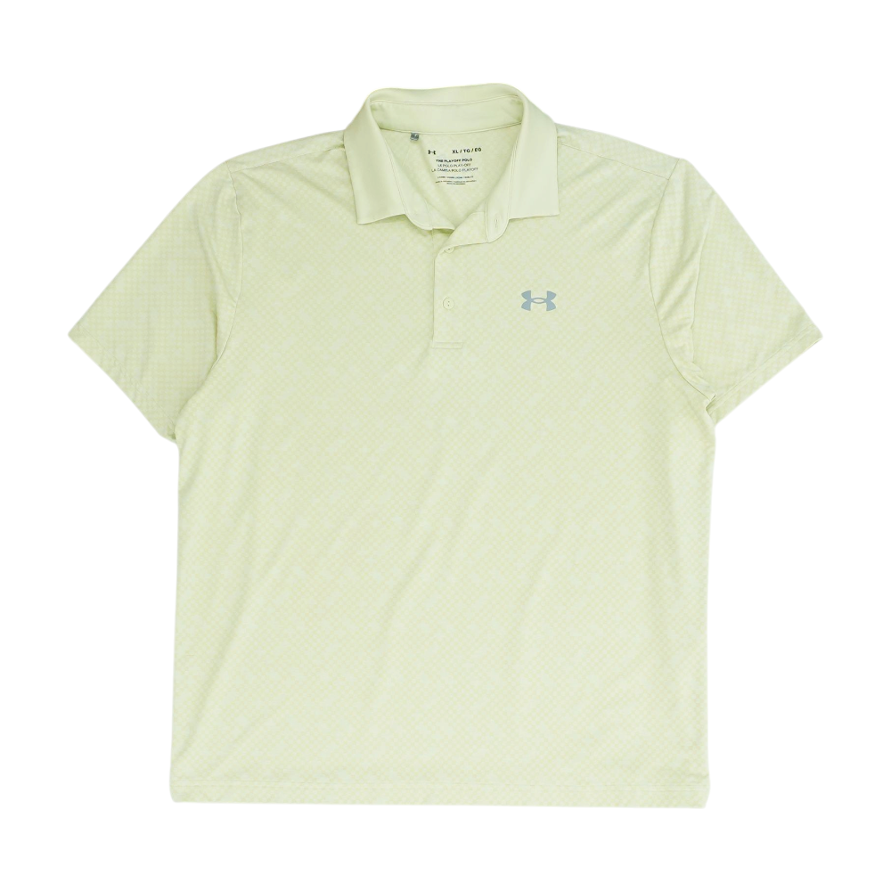 Green Solid Short Sleeve Polo