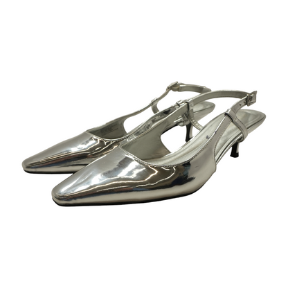 Silver Pump Heels