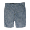 Blue Solid Chino / Khaki Shorts