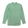 Green Striped Button Down
