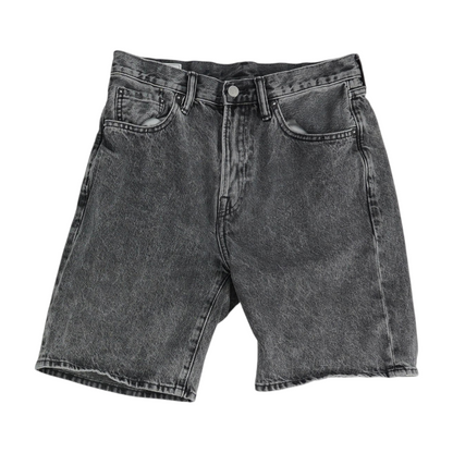 Black Denim Shorts