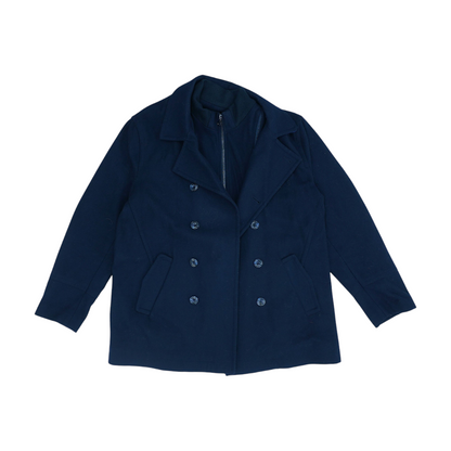 Navy Solid Coat