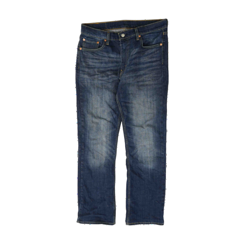 527 Navy Bootcut Jeans