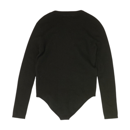 Black Bodysuit Sweater