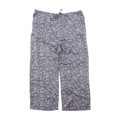 Gray Plus Floral Pajama Bottom