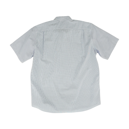 Blue Check Short Sleeve Button Down