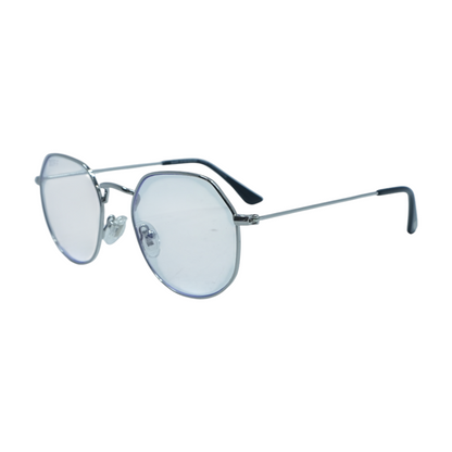 Silver SV-CL67 Square Prescription Eyewear