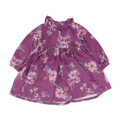 Purple Floral Dress