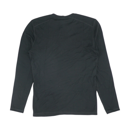 Black Solid Active T-Shirt