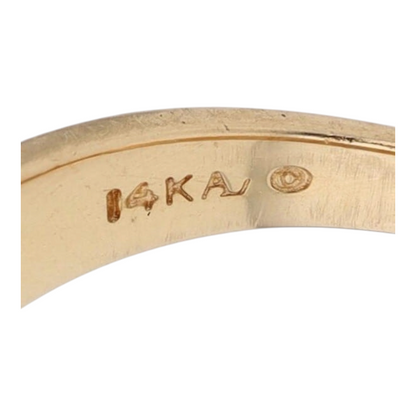 1/4 ctw 14K Yellow Gold Diamond Band Ring