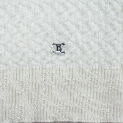 Ivory 2023 Cashmere-Blend Knit Tank