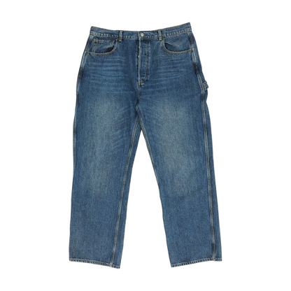 Blue Bootcut Jeans