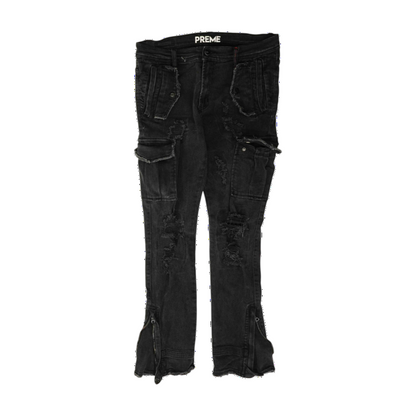 Black Regular Jeans