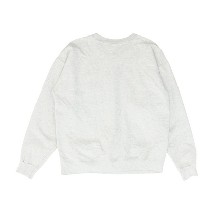 Gray Solid Sweatshirt Pullover
