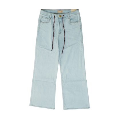Blue Wide Leg Jeans