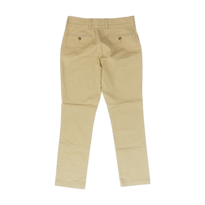 Beige Regular Pants